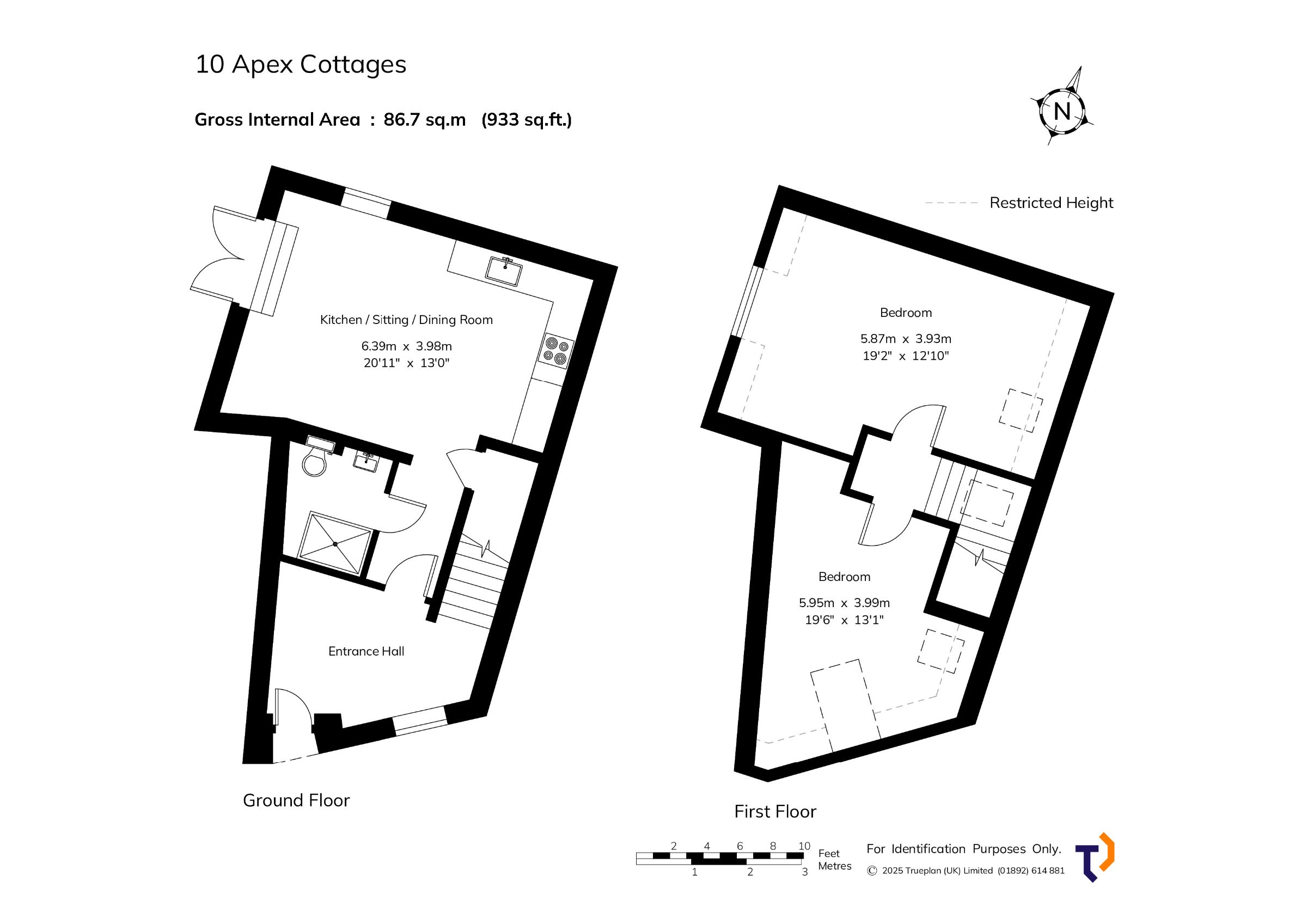 10 Apex Cottage, Edenbridge floorplan