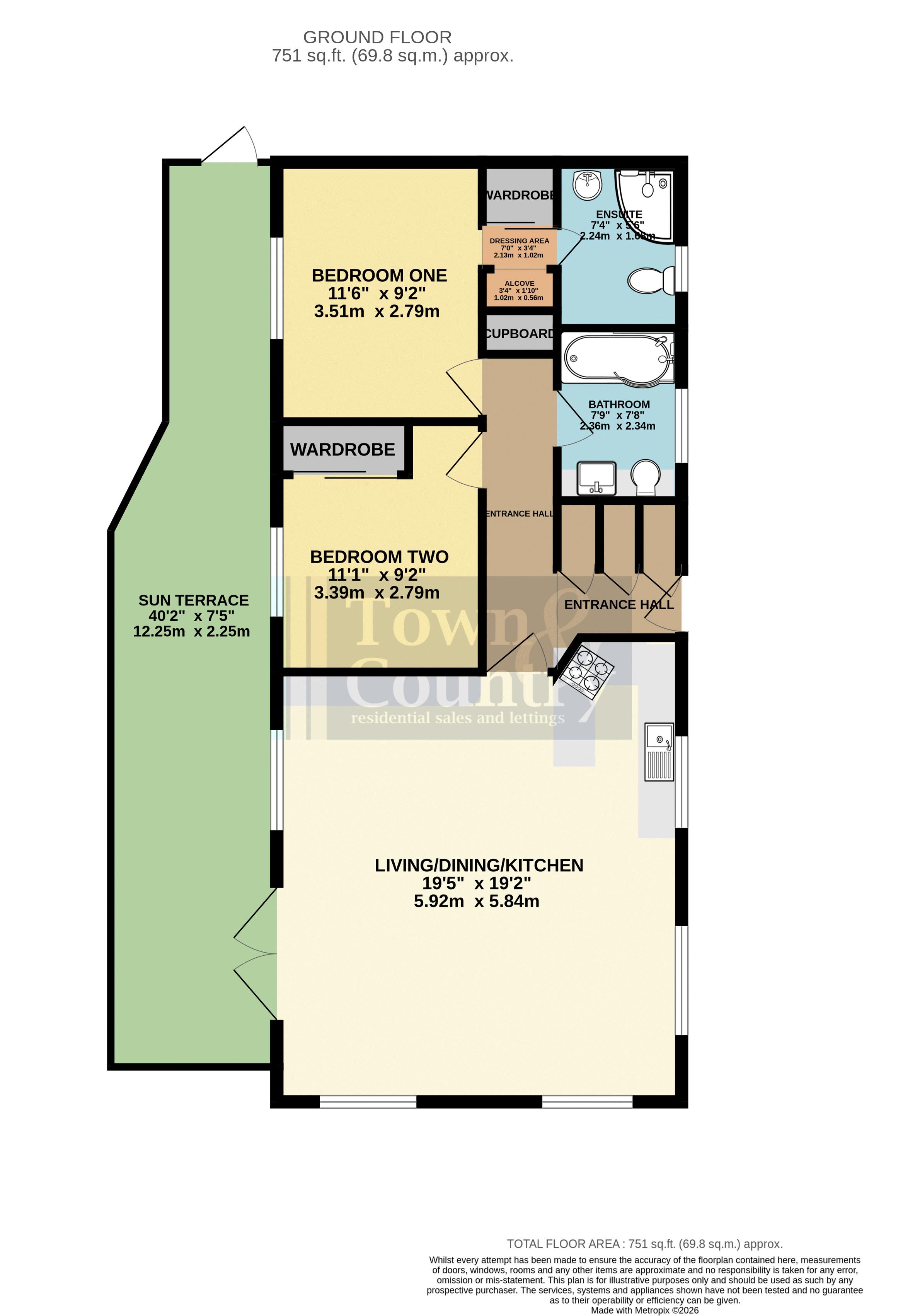 47 Homestead Lake, Thorpe Road, Clacton-On-Sea floorplan