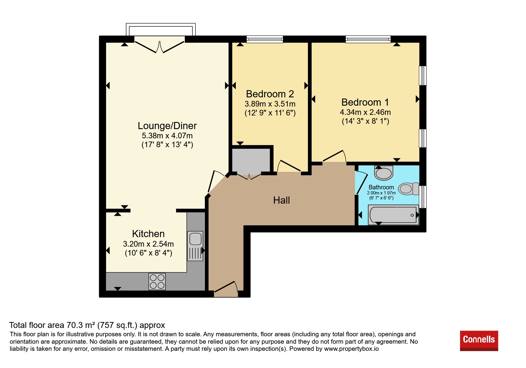 86, Boundary Road, Birmingham floorplan