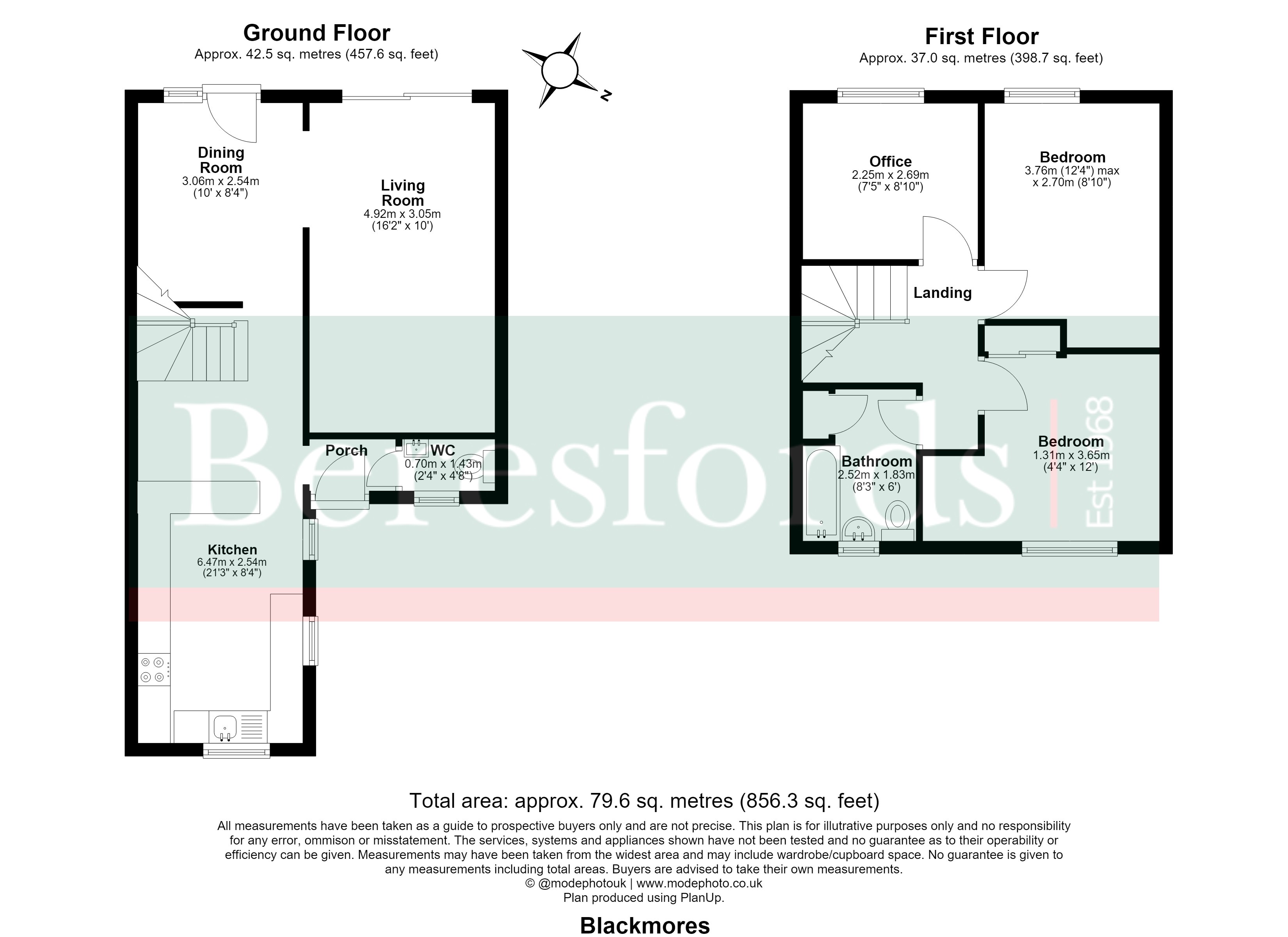 9, Blackmores, Essex floorplan