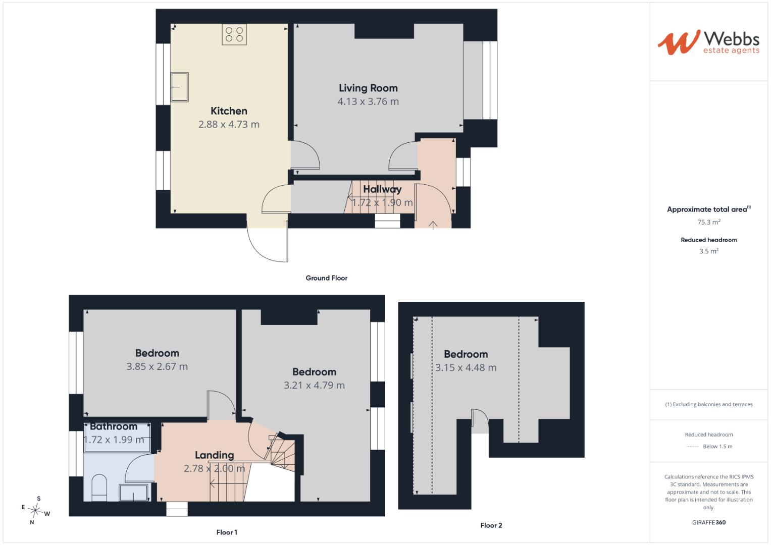 24, Fountains Way, Walsall floorplan