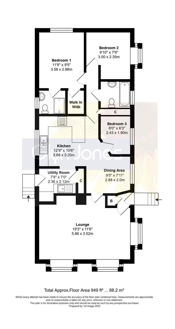 7, Churt Drive, Bognor Regis floorplan