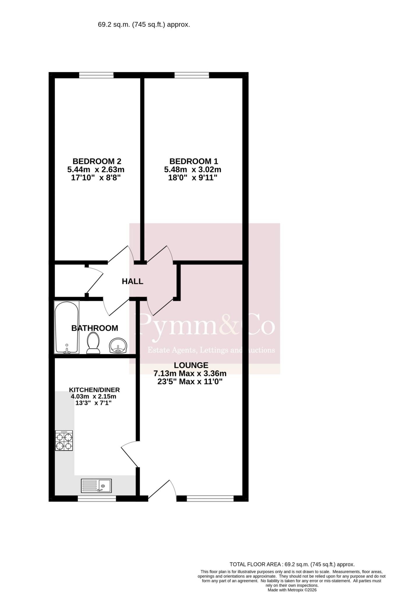 56a, Limetree Avenue, Wymondham floorplan