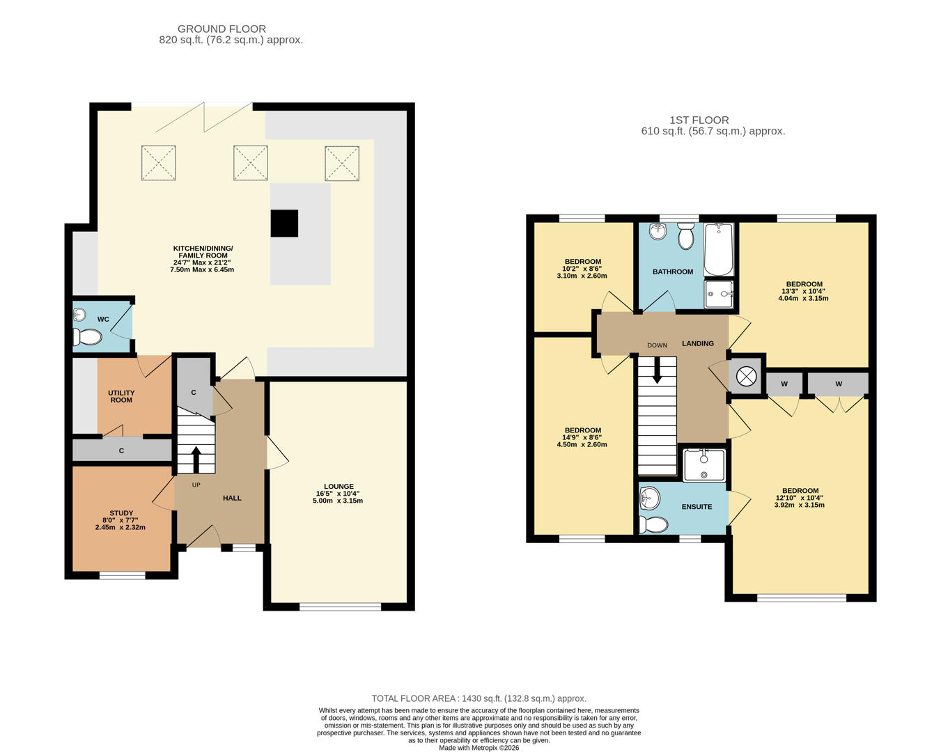 29, Derbyshire Way, Coventry floorplan