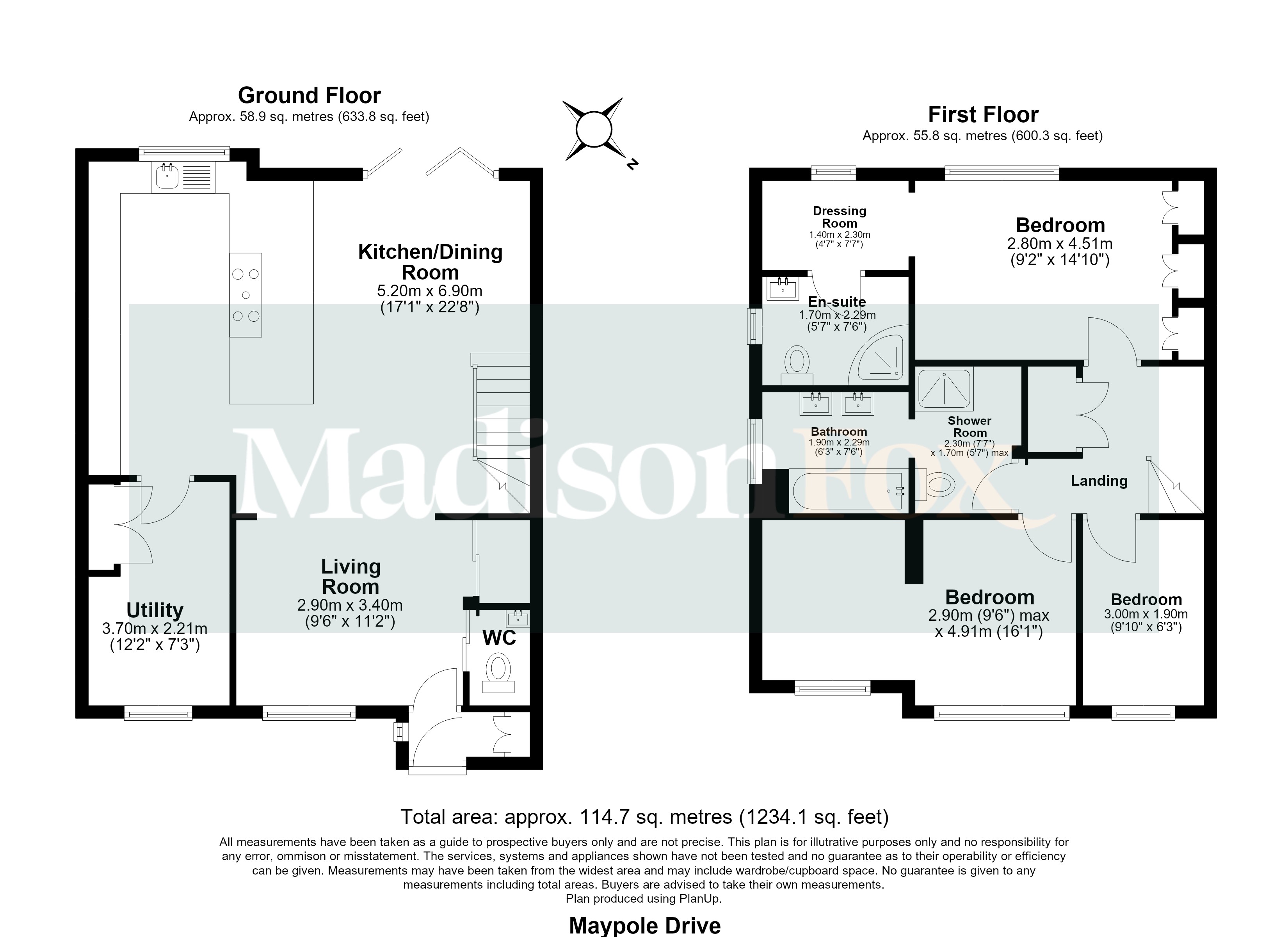 Maypole Drive, Essex floorplan