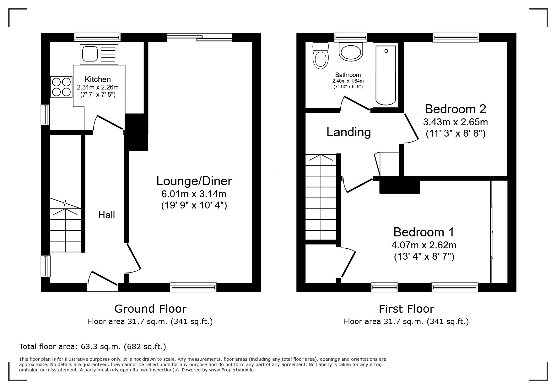 50, Scafell Gardens, Gateshead floorplan