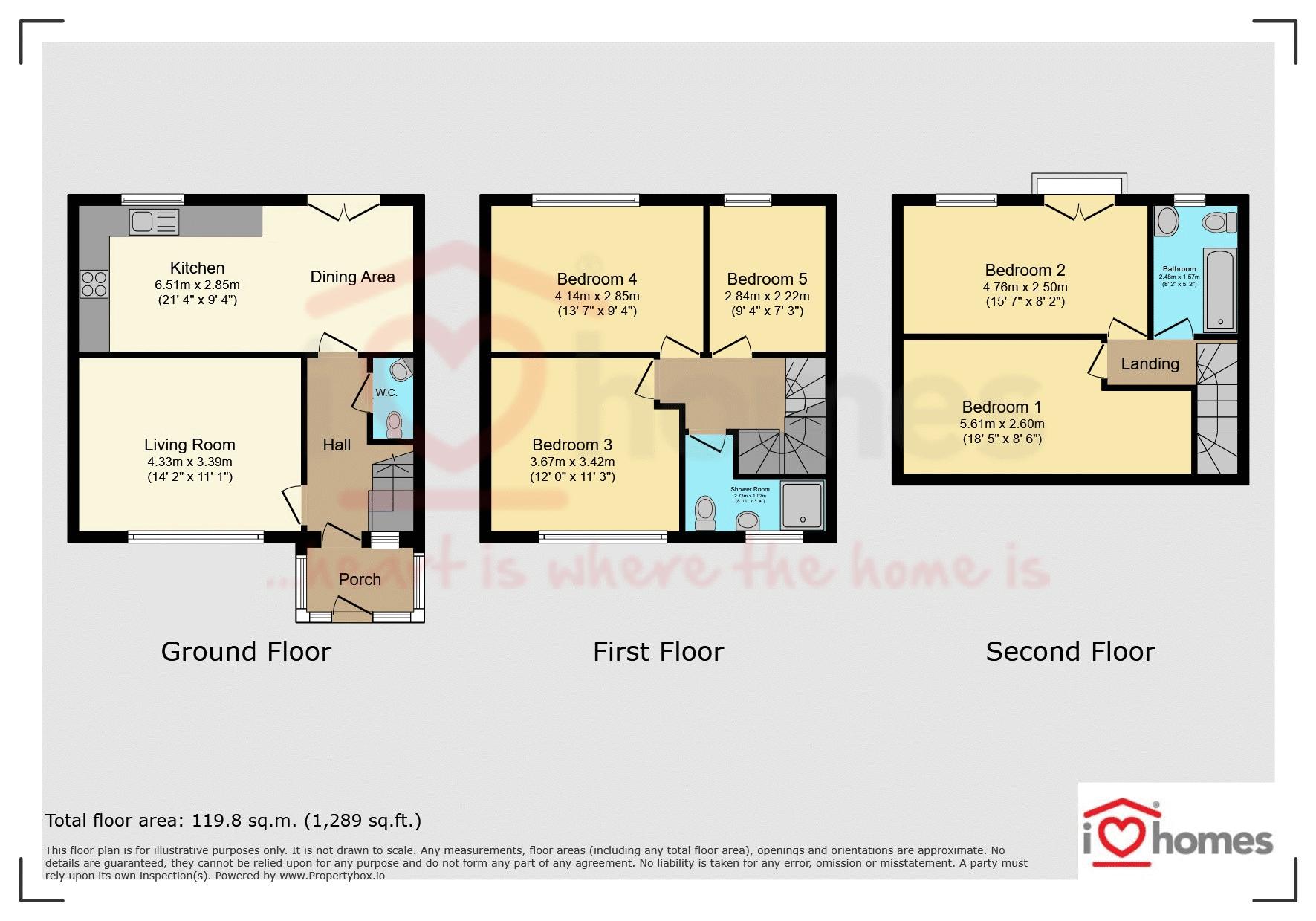 Drake Road, Walsall floorplan
