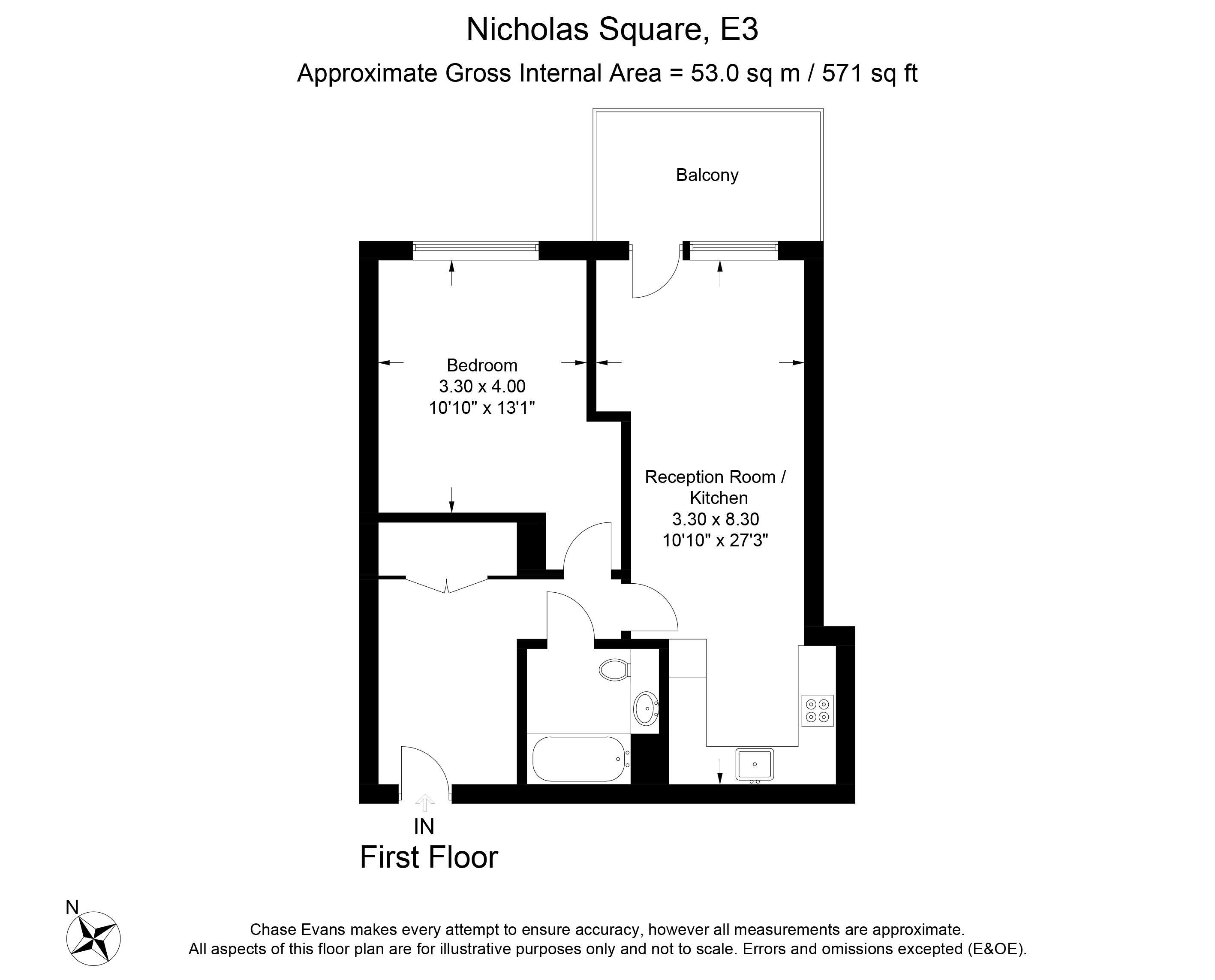 1 Bedrooms Flat for sale in Carrick Court, Bow River Village, Bow E3