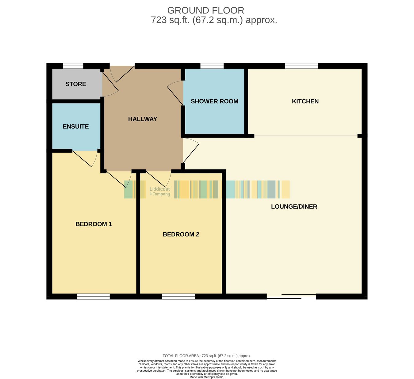 14 China Court, South Street, St Austell floorplan