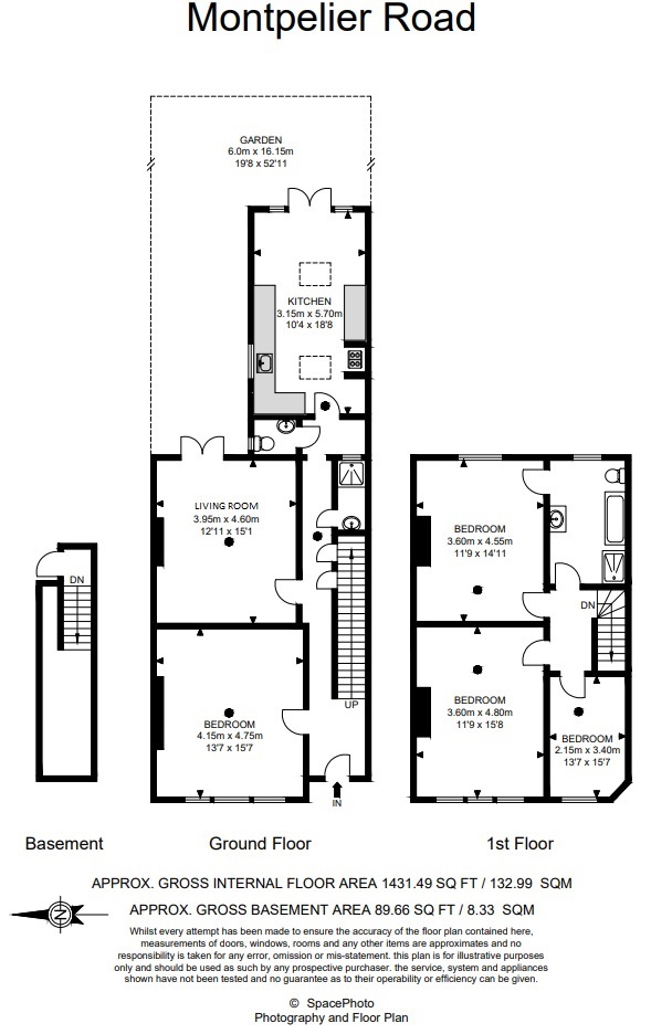 Montpelier Road, London floorplan