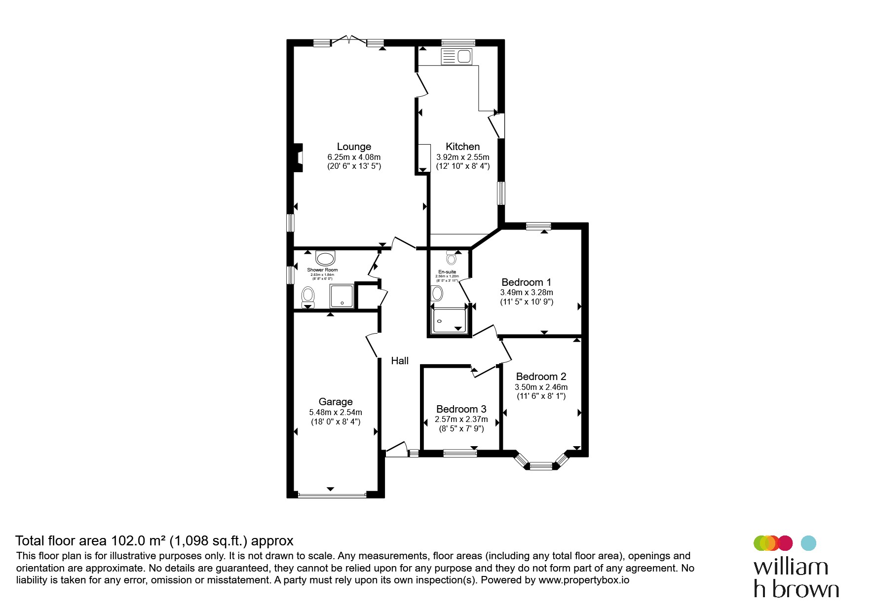 11, St. Marys Meadows, Spalding floorplan