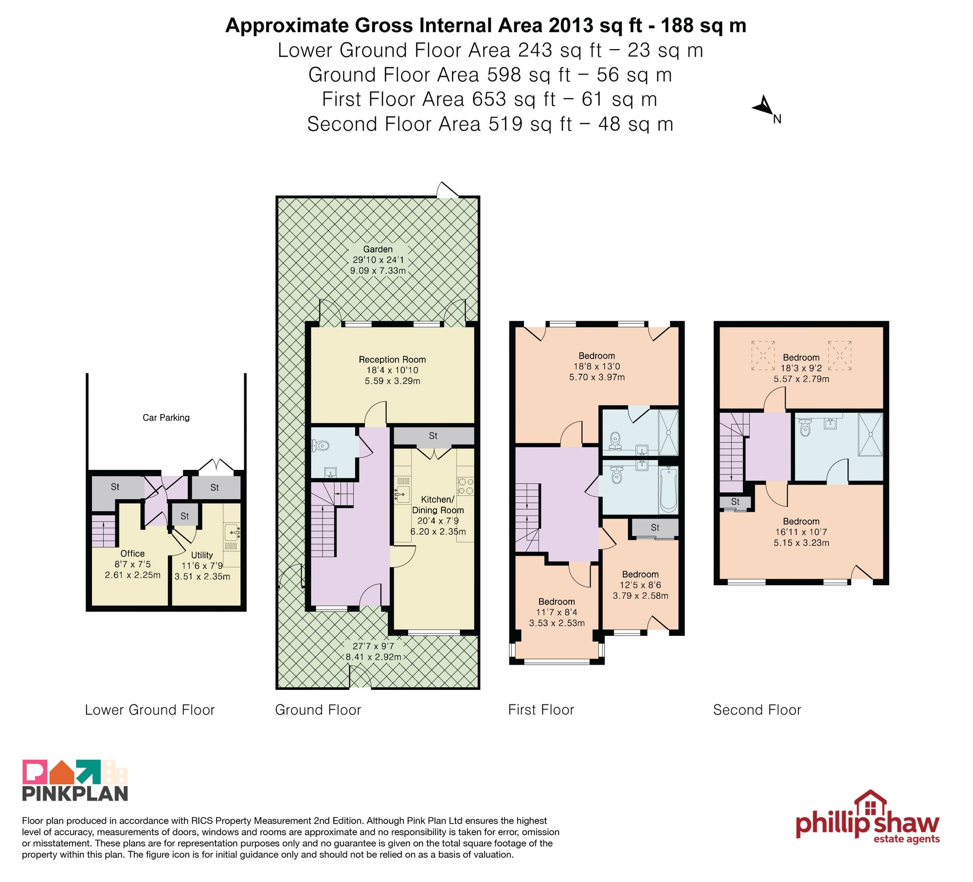 1 Ruskin Parade, Edgware floorplan