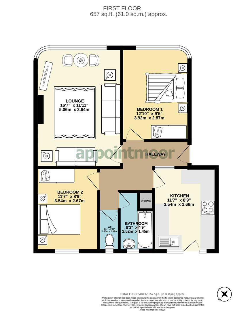 Manners Way, Southend-On-Sea floorplan