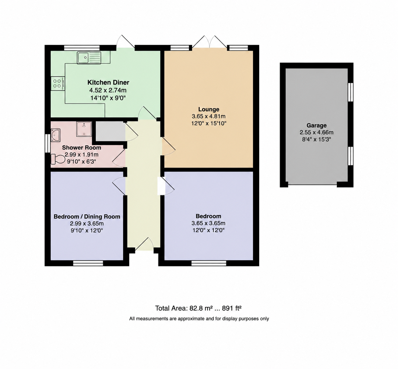 New Heys Way, Bolton floorplan