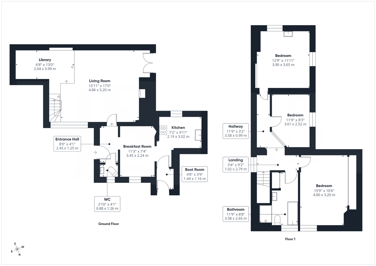 Walnut Tree Cottage, The Street, Preston Hall, East Preston floorplan