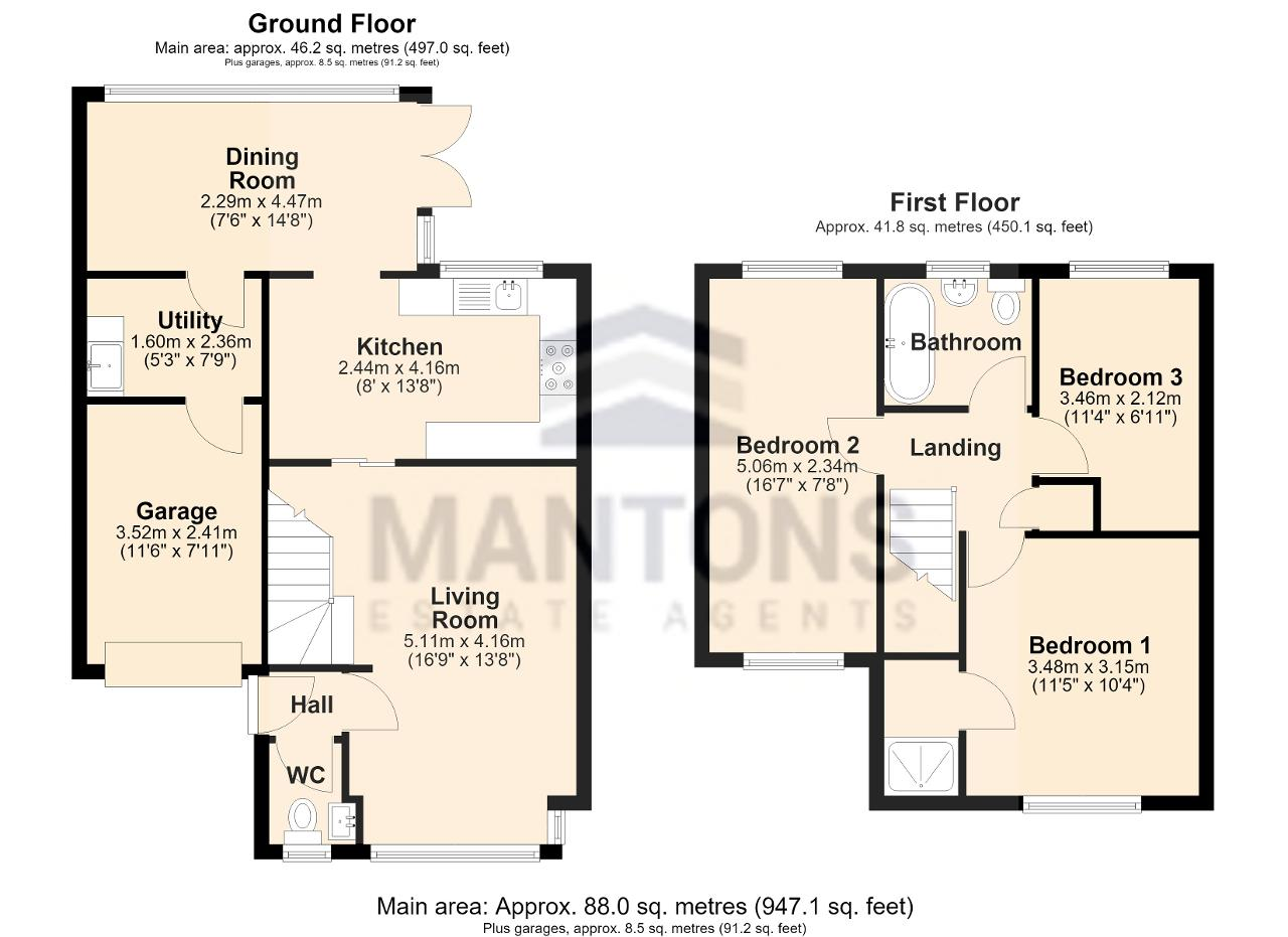 11, Whitehaven, Luton floorplan