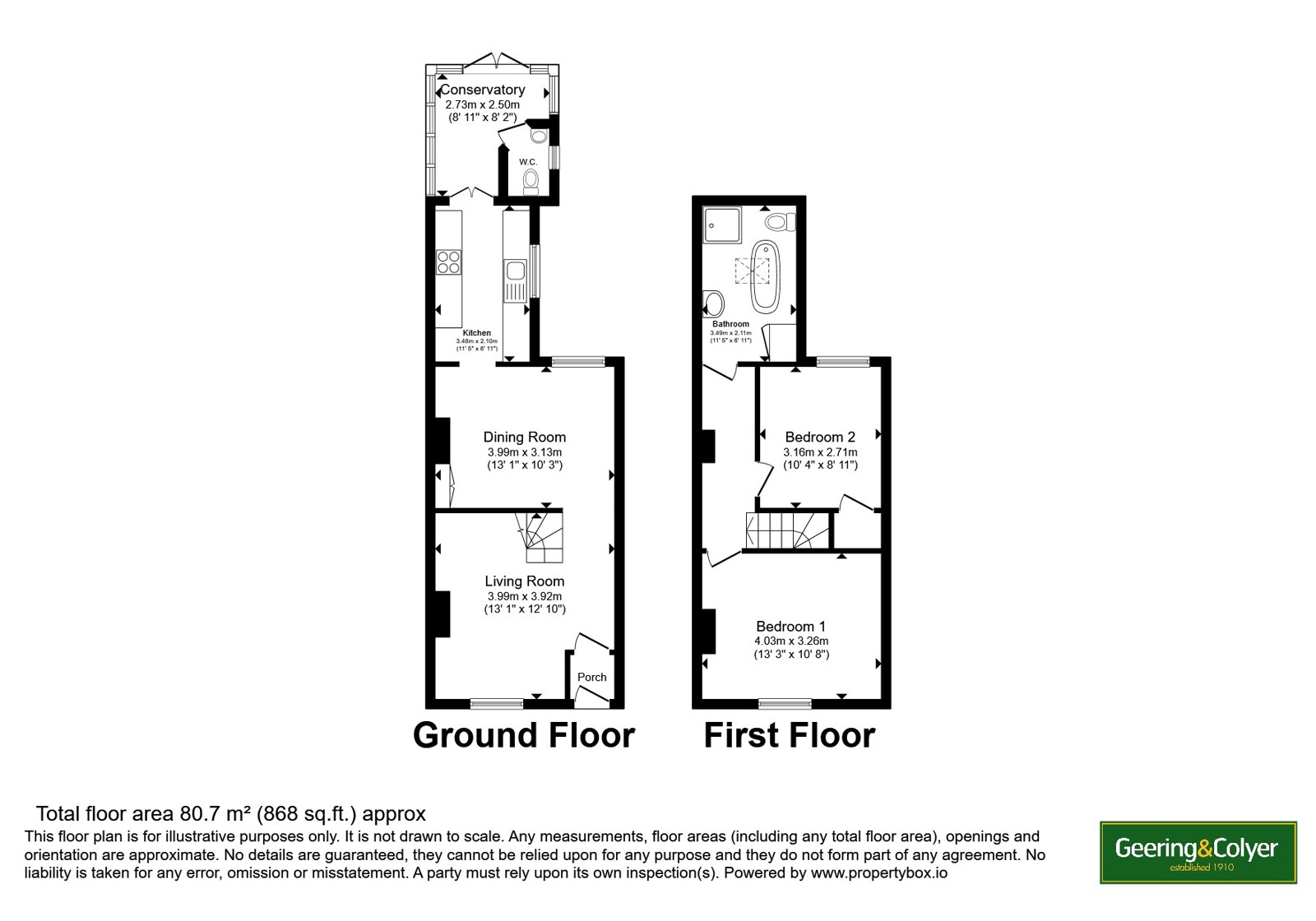 81, Lower Road, Dover floorplan