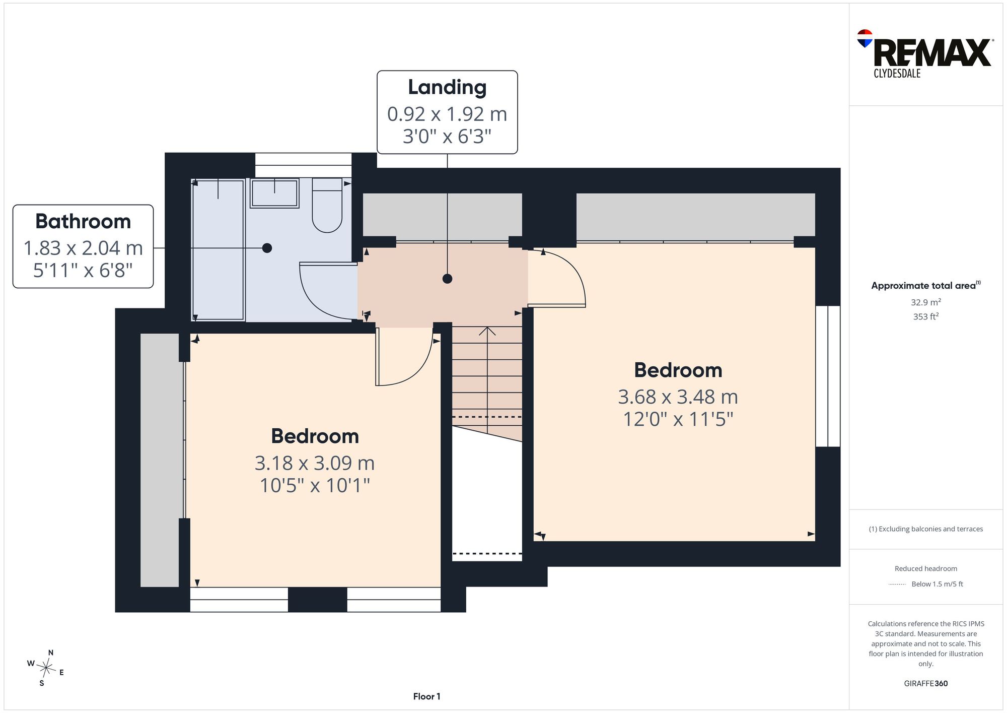 2 Skipness Avenue, Carluke floorplan