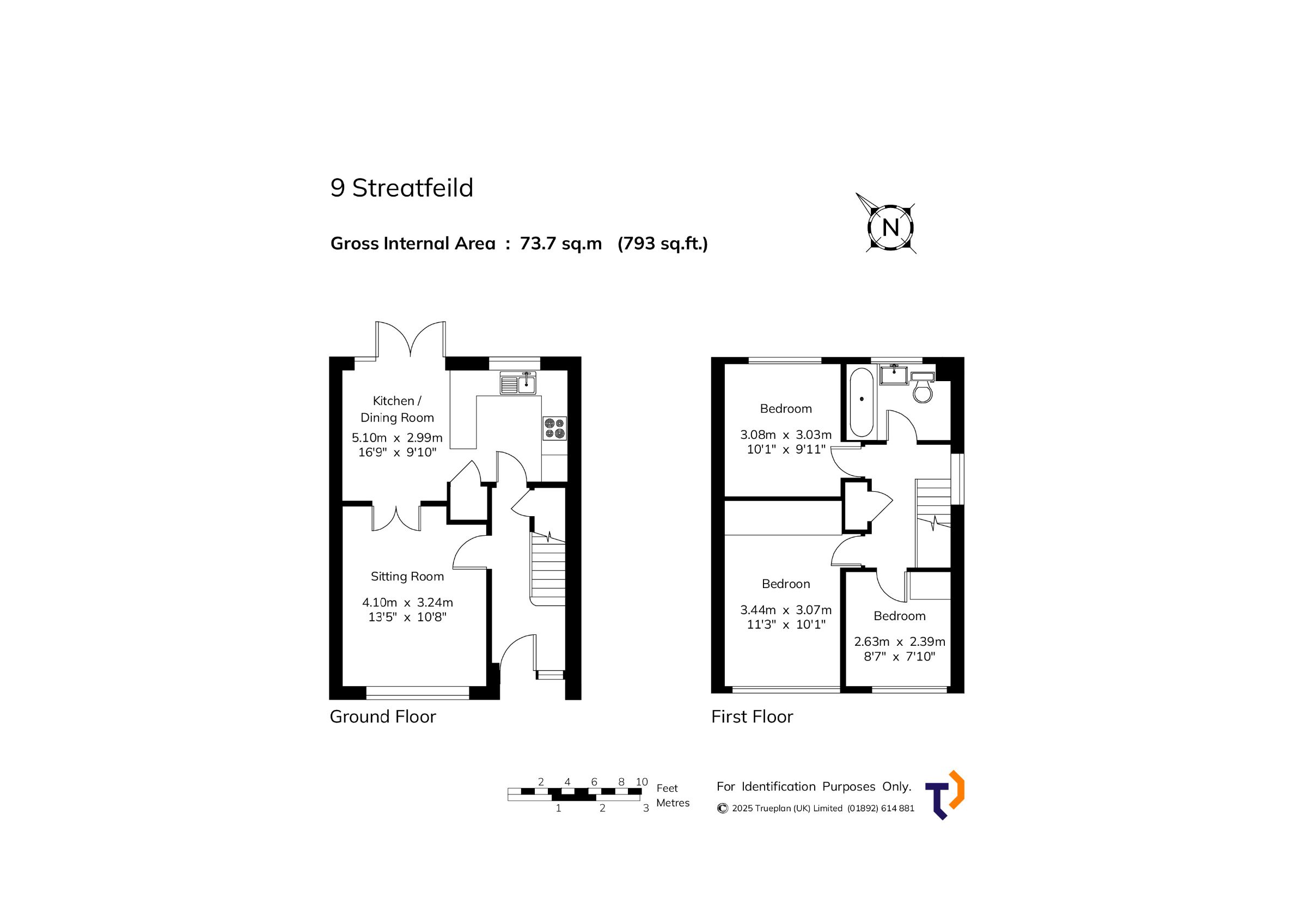 9 Streatfeild, Edenbridge floorplan