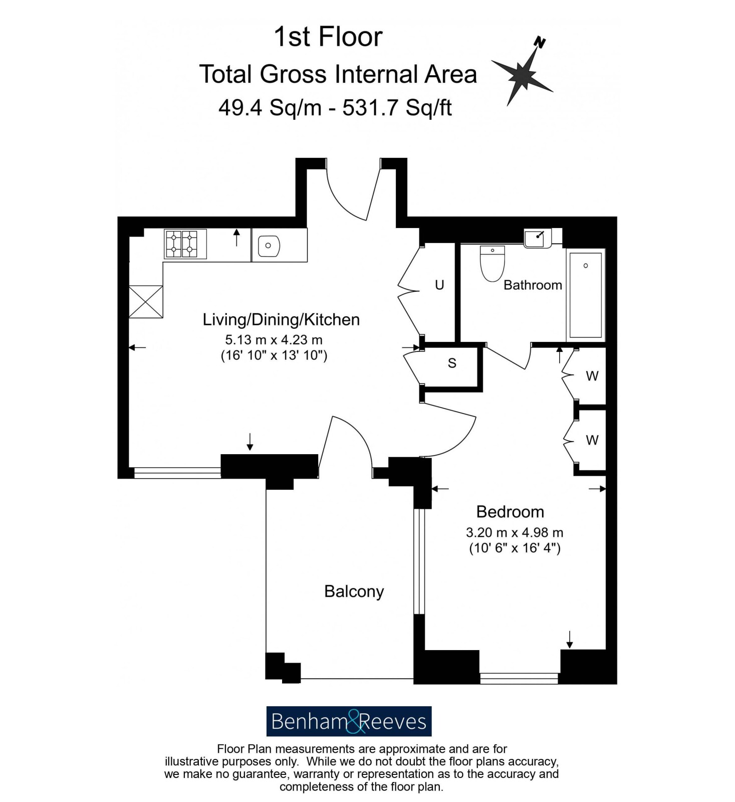 The Broadley, Marylebone floorplan