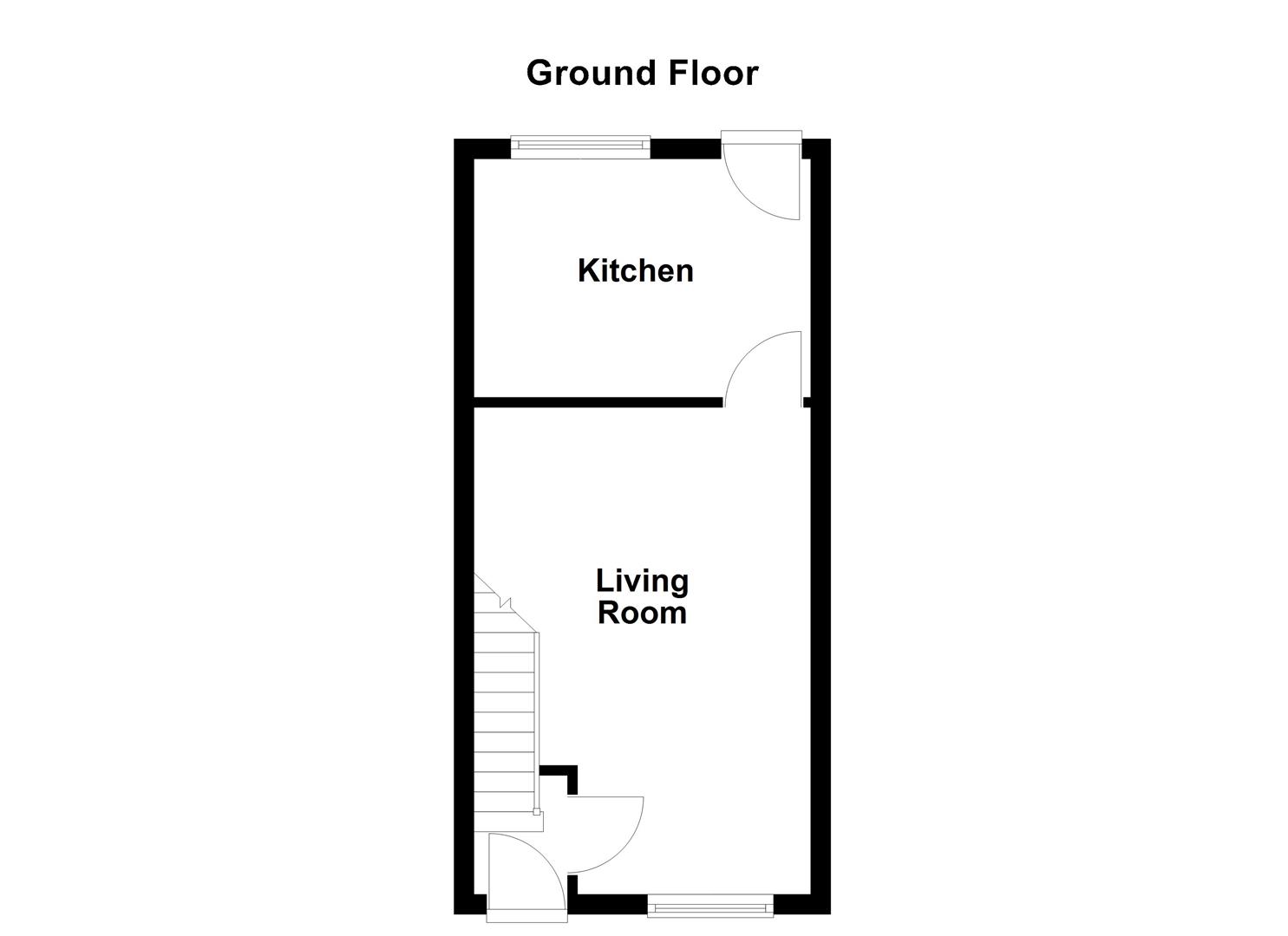 12, Fletchers Close, Leicester floorplan
