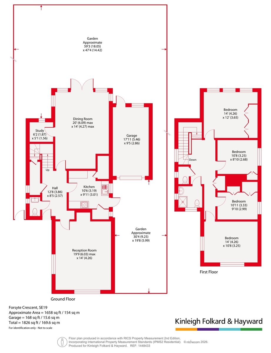9, Forsyte Crescent, London floorplan