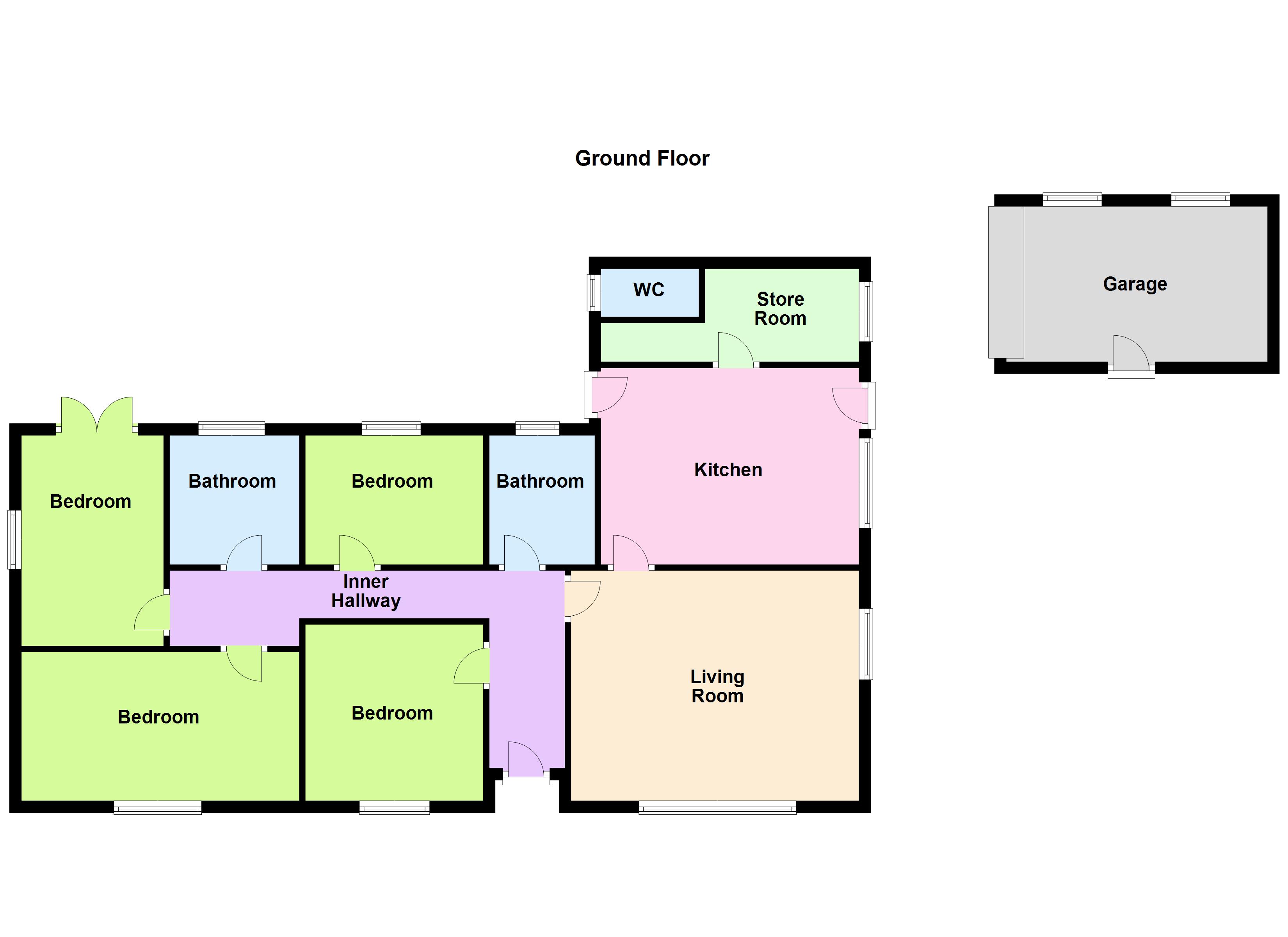 Stoney Warren Lodge,, Valley Road, Pembrokeshire floorplan