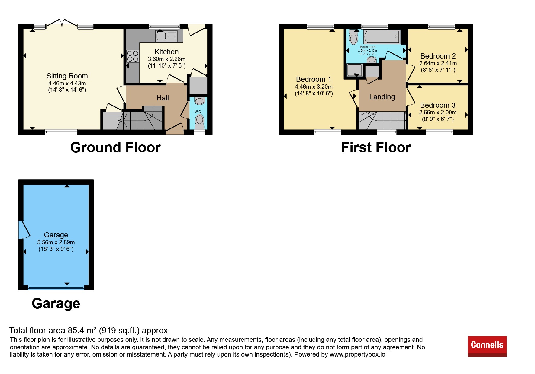 16, Cavendish Way, Aylesbury floorplan
