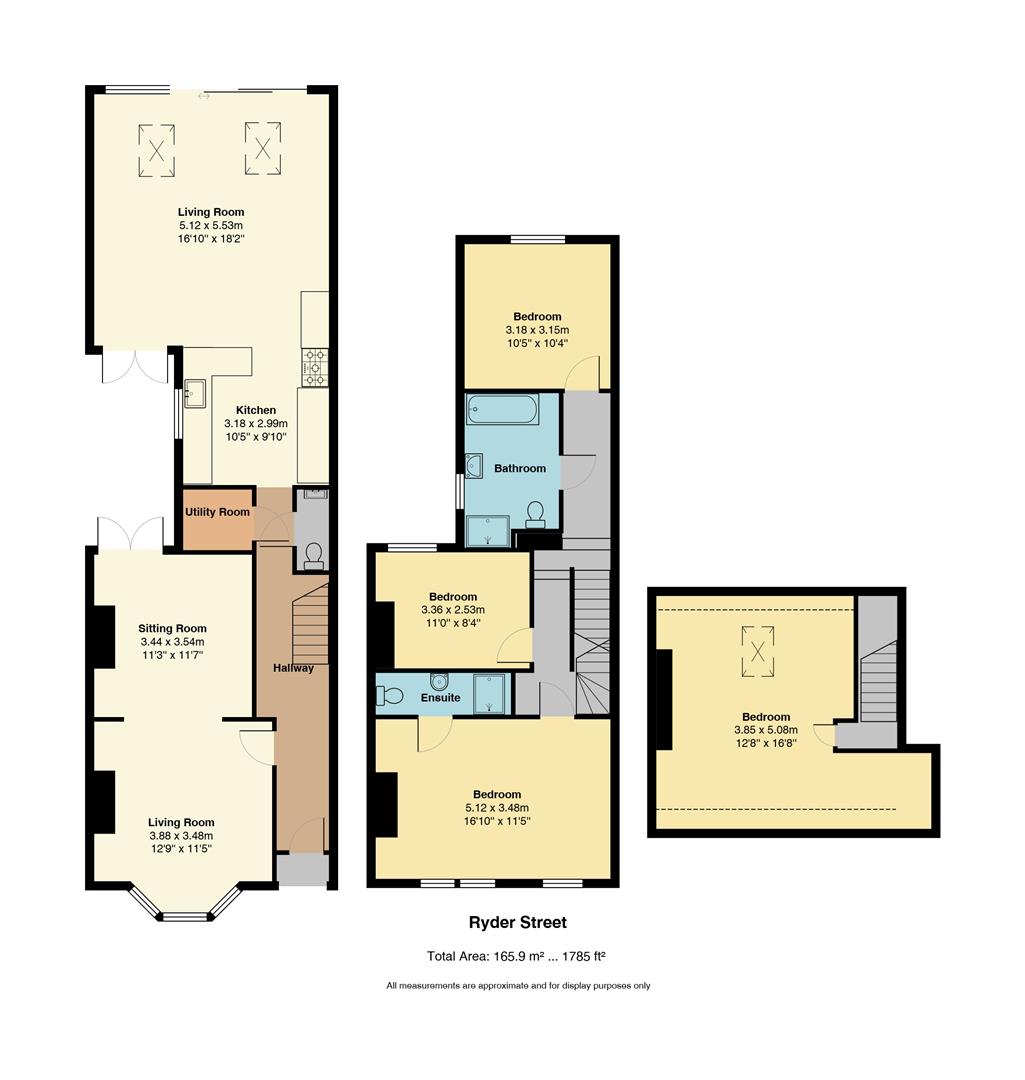 42, Ryder Street, Cardiff floorplan