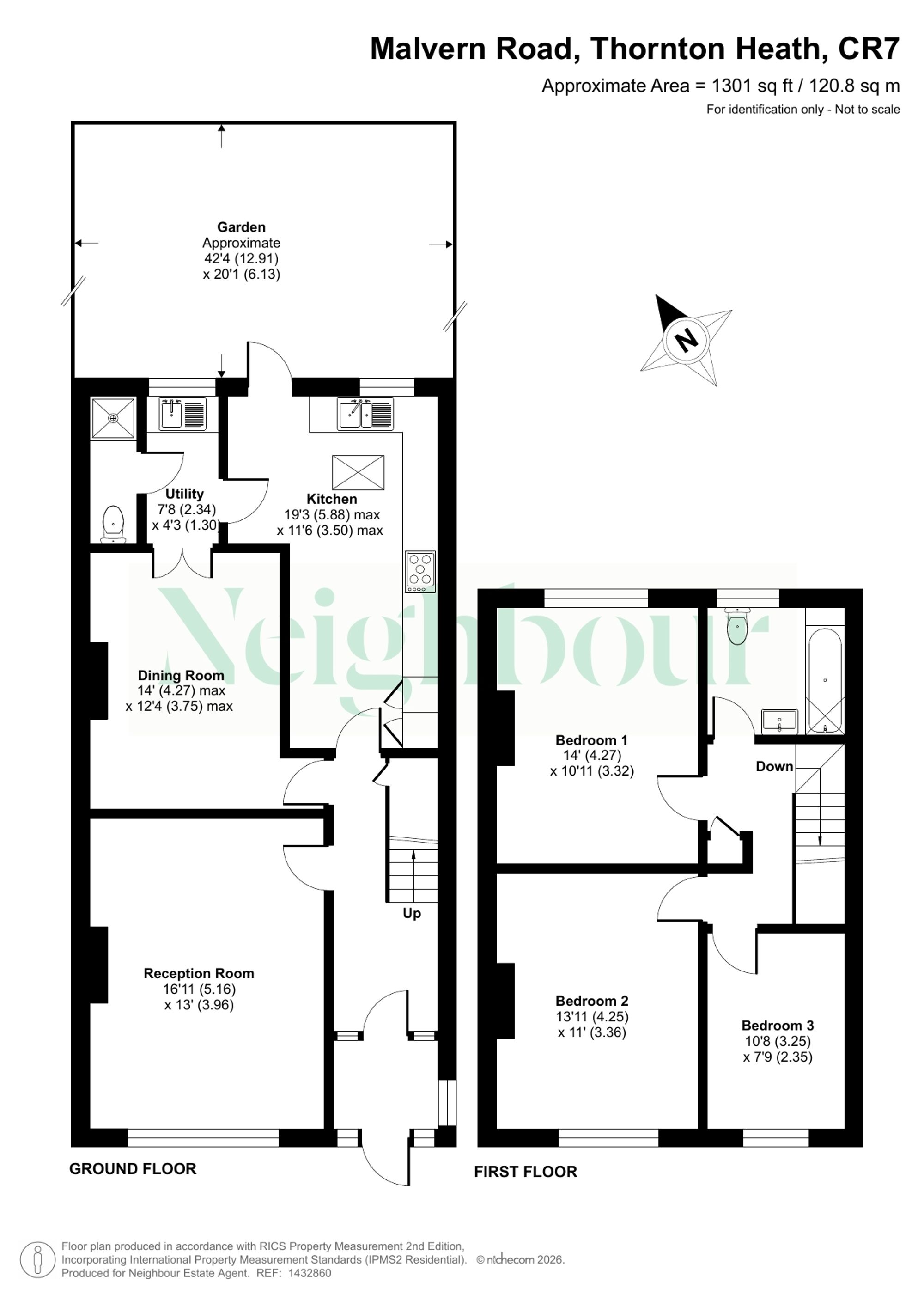 29 Malvern Road, Thornton Heath floorplan