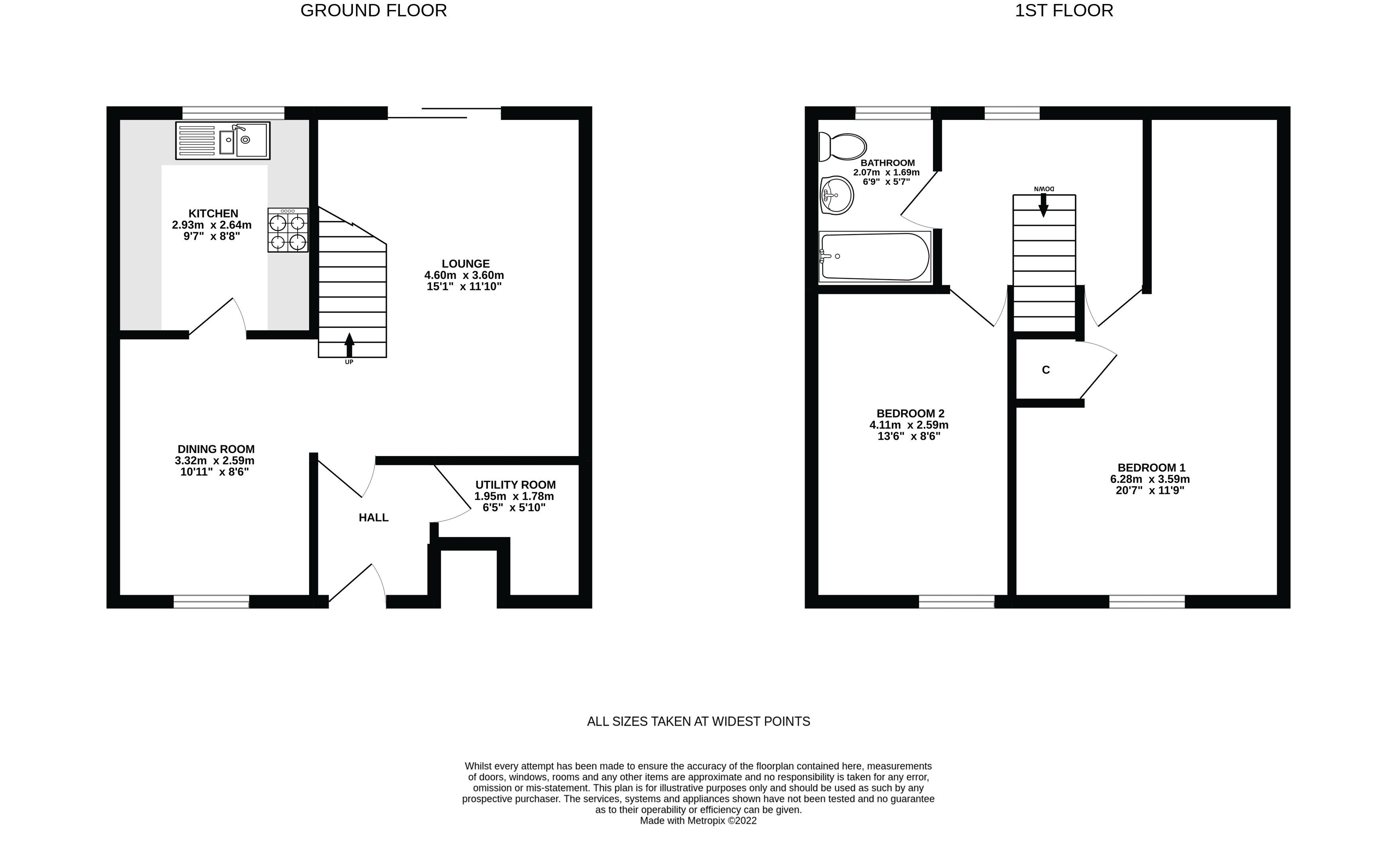 14 Fintry Place, Bourtreehill South, Irvine KA11, 2 bedroom terraced