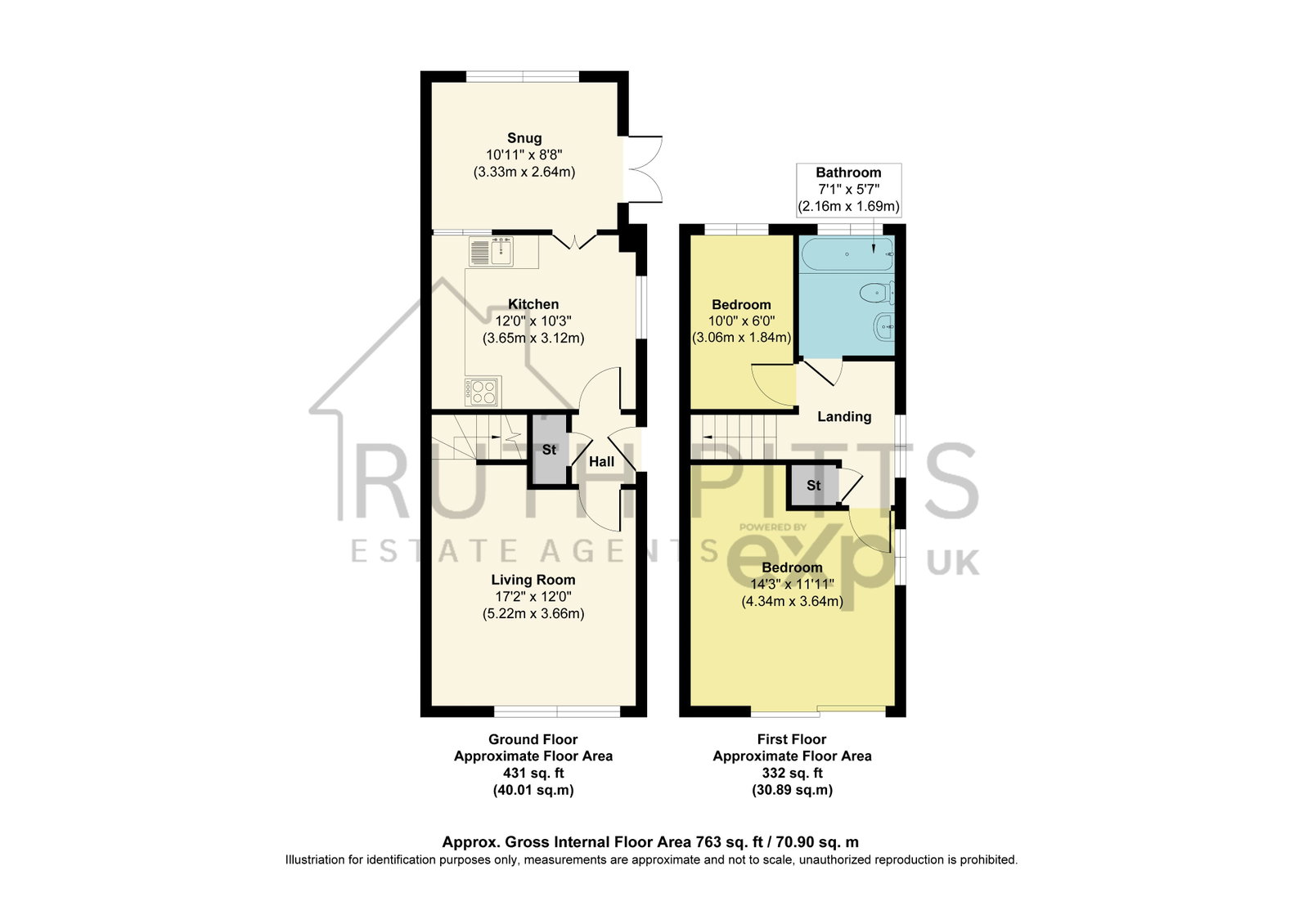 33a, Carr Lane, Pontefract floorplan