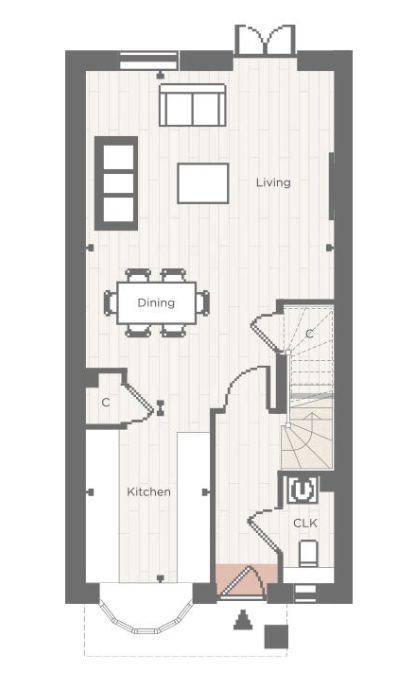 Hartland Village, Ively Road, Fleet floorplan