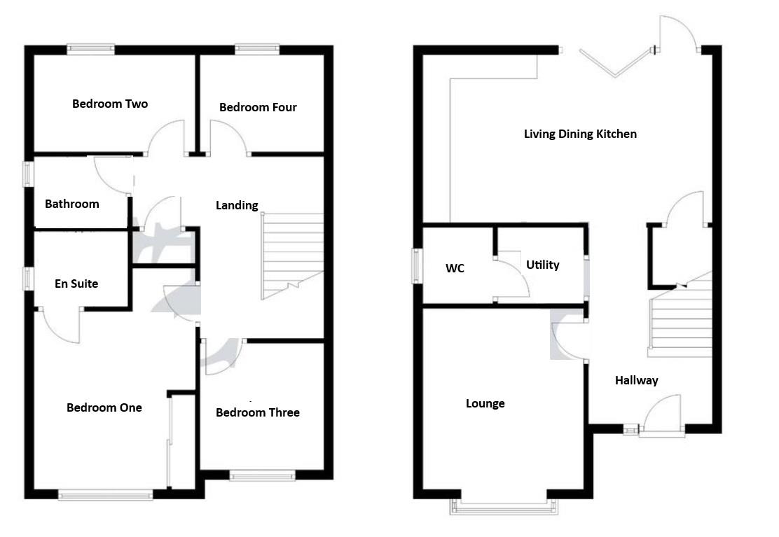 16, Westfield Avenue, Leicester floorplan