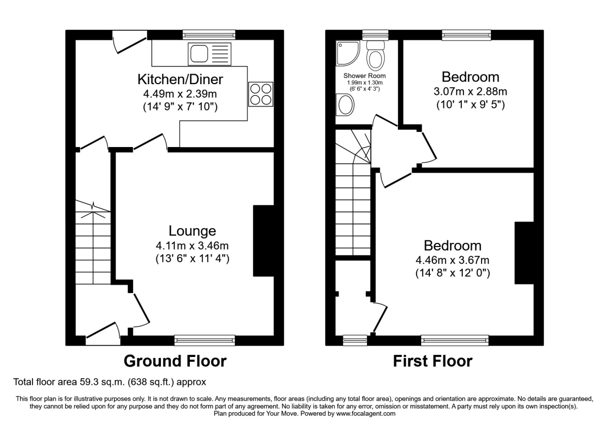 Herries Place, South Yorkshire floorplan