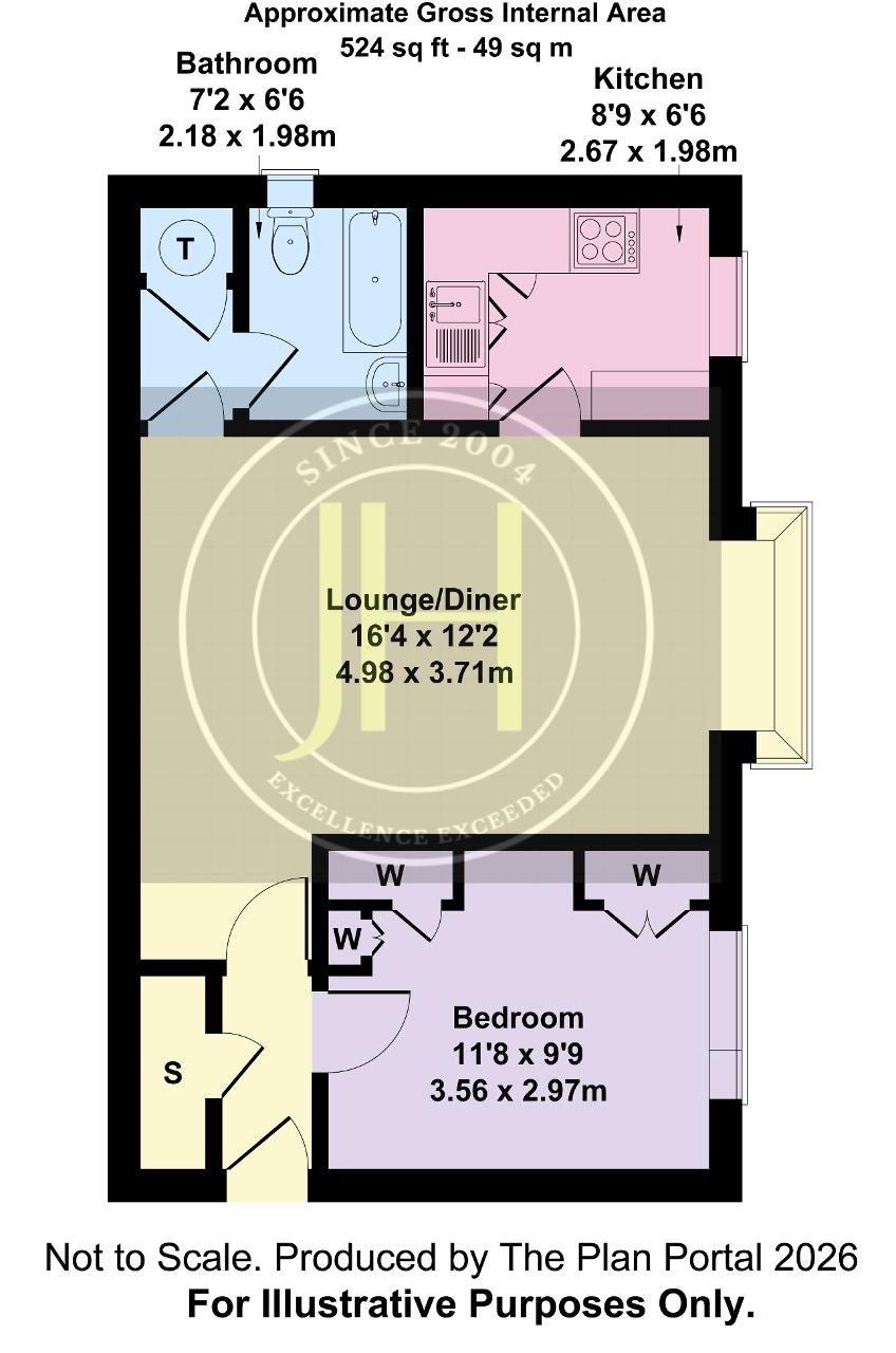 137, Daisyfield Court, Bury floorplan