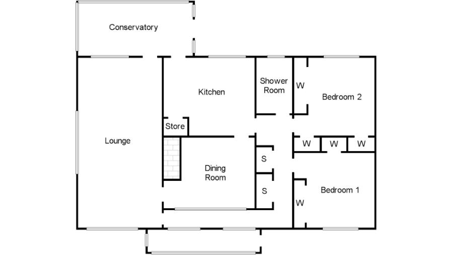 2 Bedrooms Bungalow for sale in Carrick Castle, Lochgoilhead, Cairndow, Argyll And Bute PA24