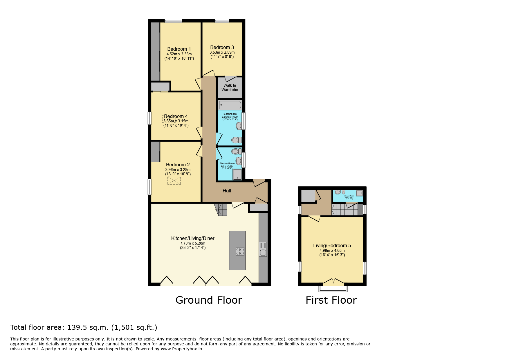 54 Faire Road, Leicester floorplan