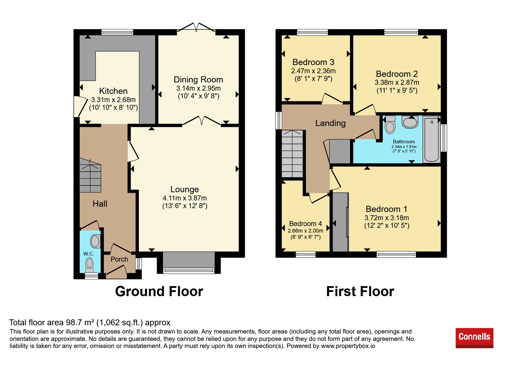 22, Wiltshire Avenue, Bristol floorplan
