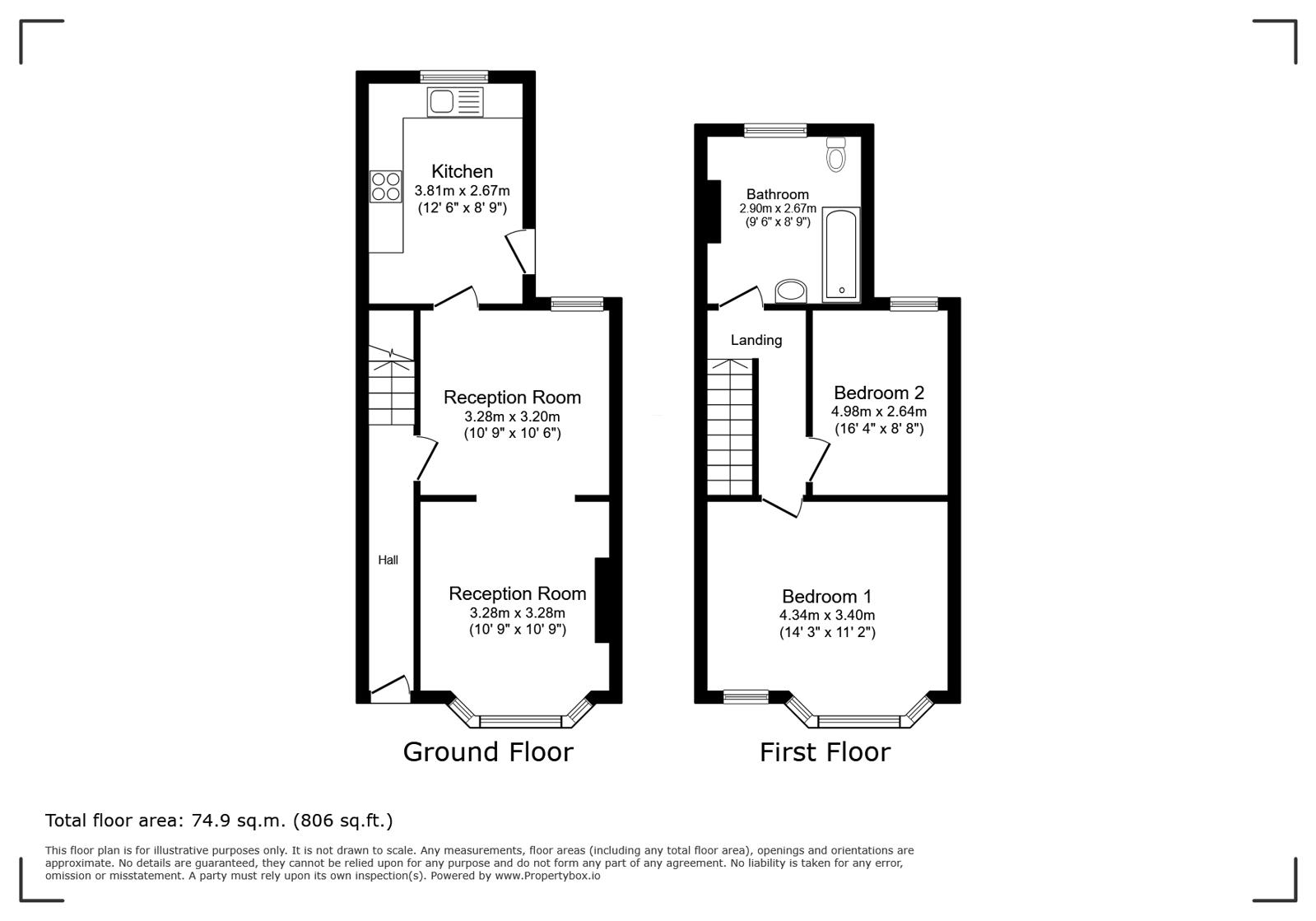 66, Salisbury Avenue, Essex floorplan