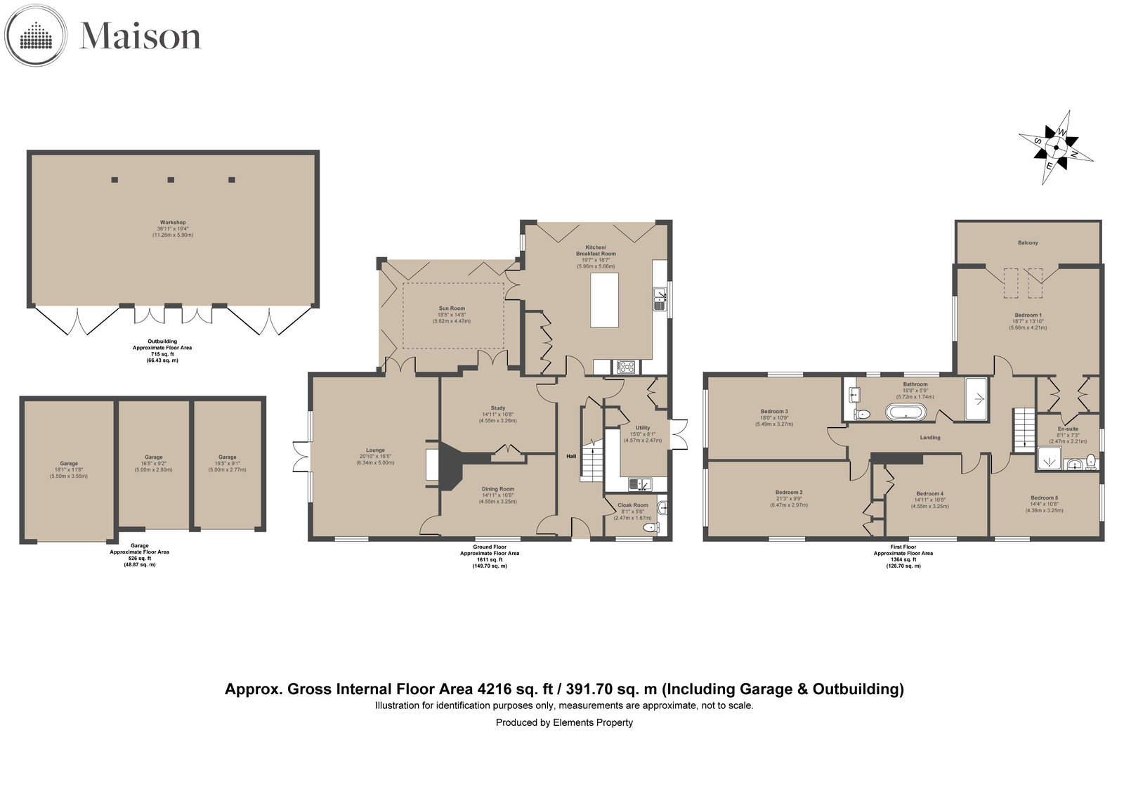 The White Cottage, Ridlands Lane, Oxted floorplan