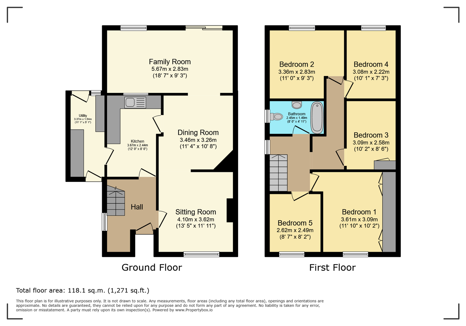 16, Babington Road, Loughborough floorplan