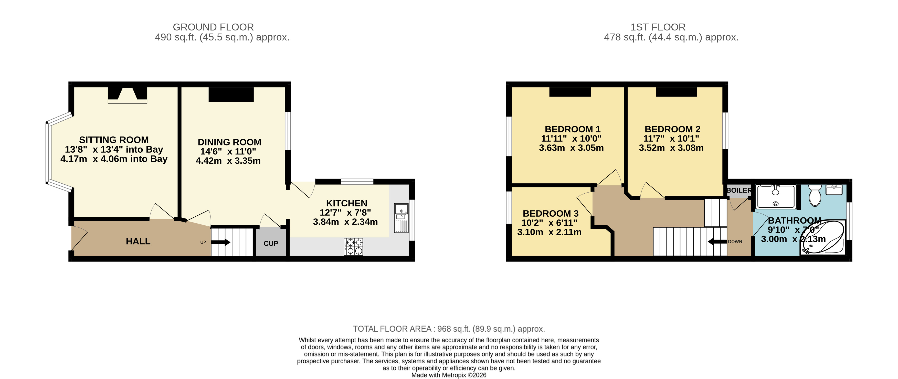 25 Dugdale Street, Minehead Somerset, Somerset floorplan