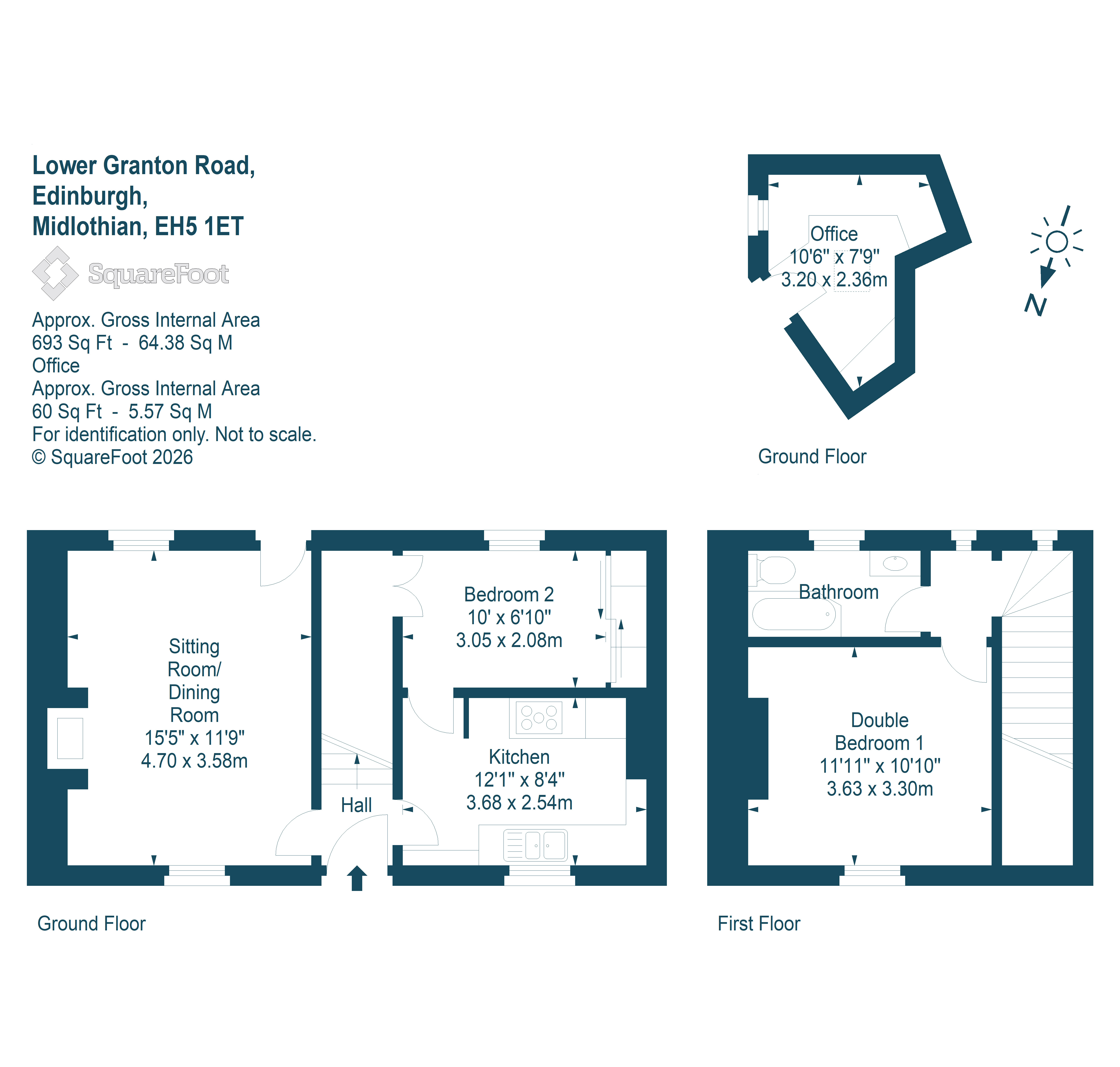 110, Lower Granton Road, Edinburgh floorplan