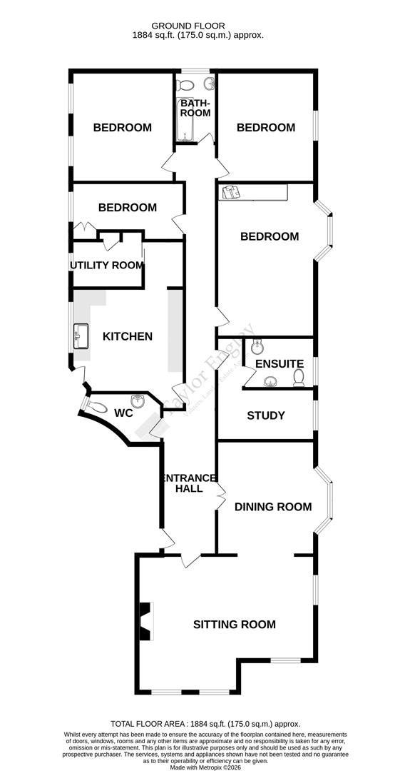 Flat 10, Kepplestone, Staveley Road, Eastbourne floorplan