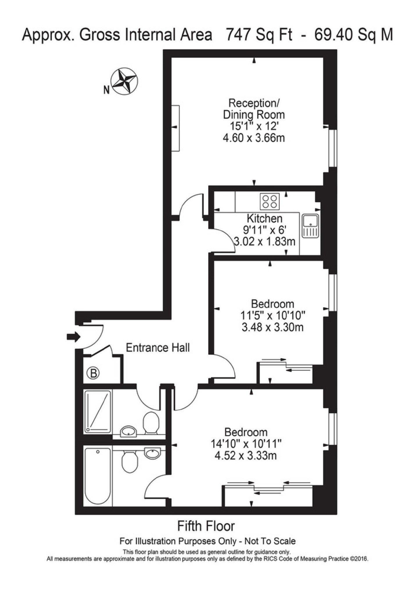 2 Bedrooms Flat for sale in Clarendon Court, London W9