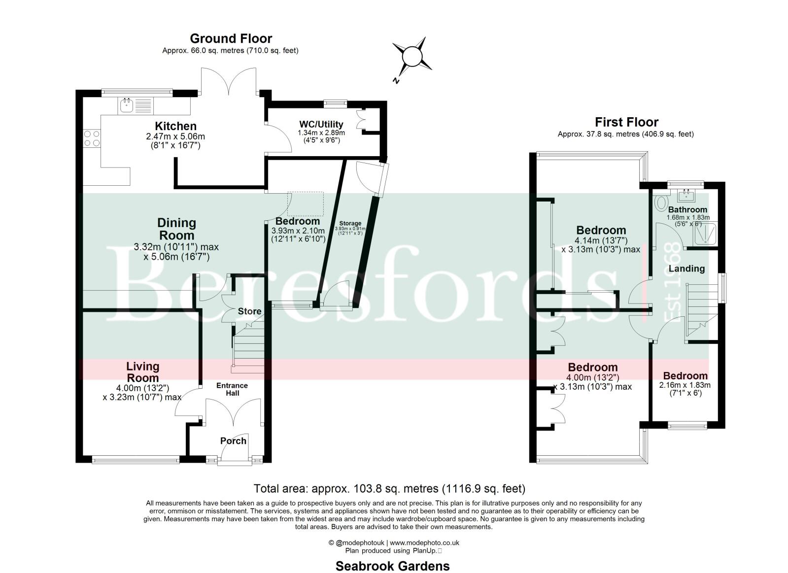 51, Seabrook Gardens, Romford floorplan
