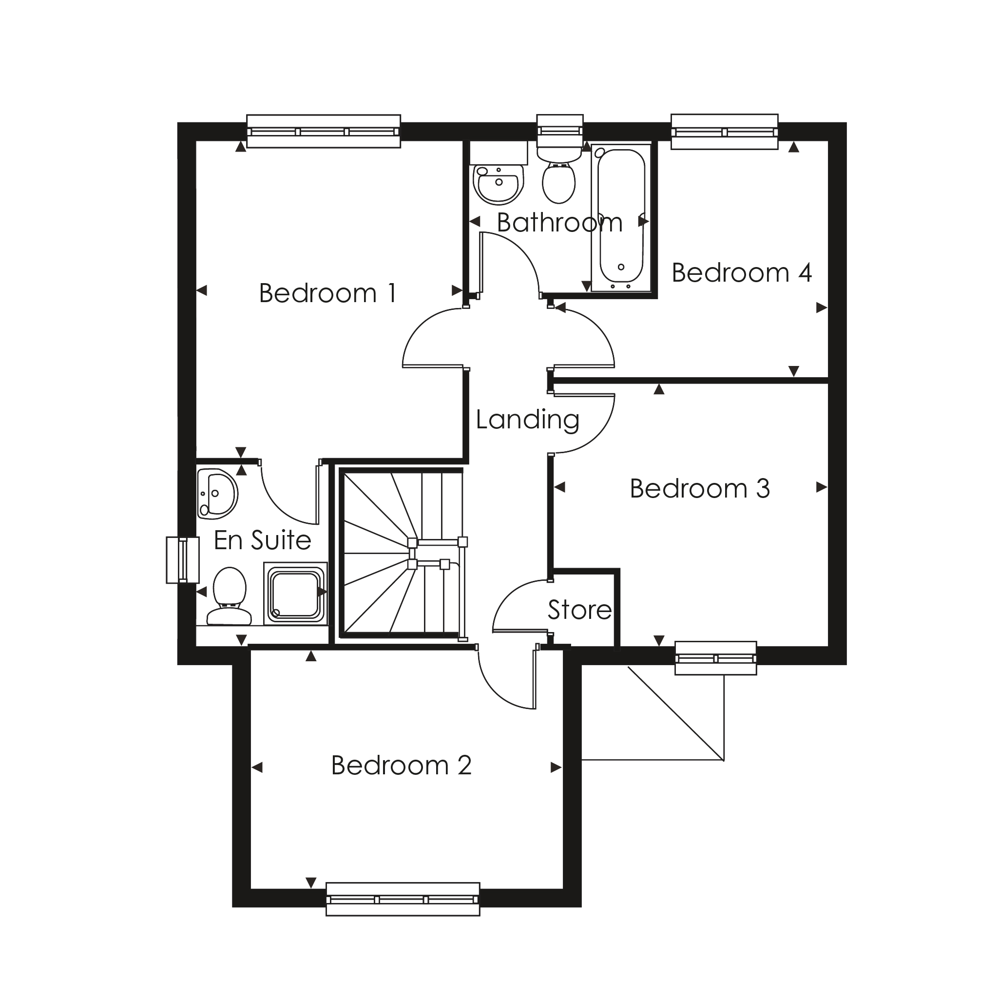Off Bedwellty Road, Aberbargoed floorplan
