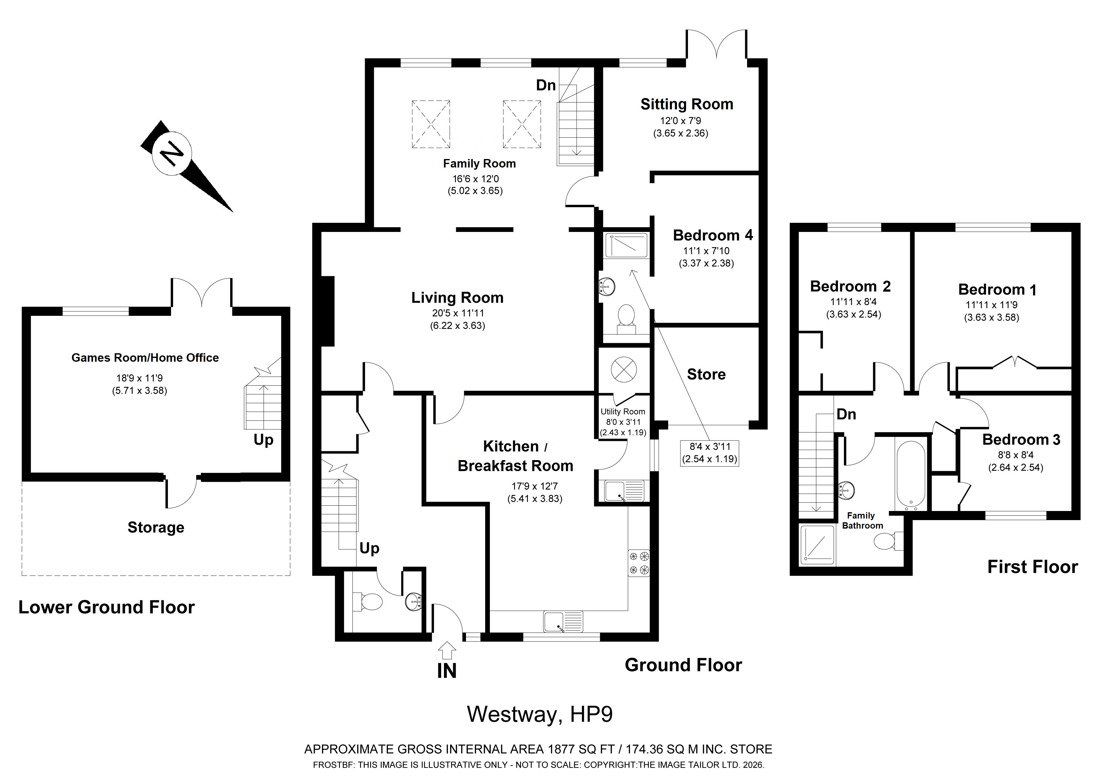 6, Westway, Buckinghamshire floorplan