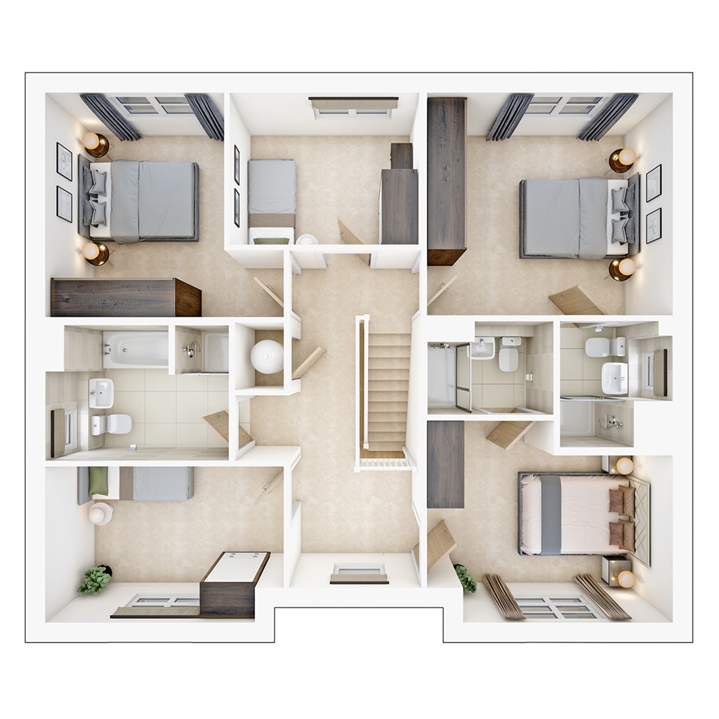 Hampden Fields West, Peter Weedon Way, Off Wendover Road, Aylesbury floorplan